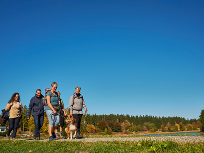 Wandern zu den Buntenböcker Teichen