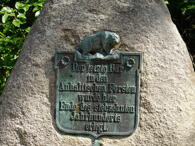 Bärdenkmal - Detailansicht