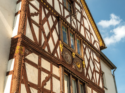 Half-timbered houses in Ediger-Eller