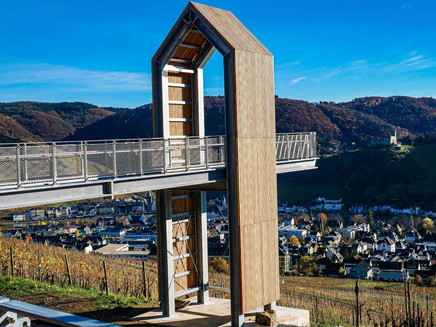 Skywalk mit Panoramablick Bernkastel-Kues
