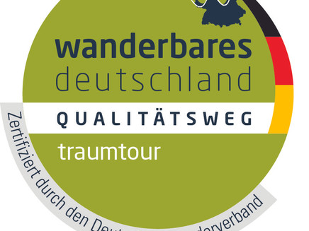 Quality seal Wanderbares Deutschland Quality Trail dream route