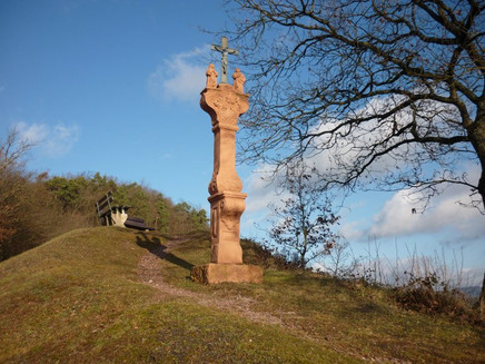 Wayside cross on the Reiler Hals