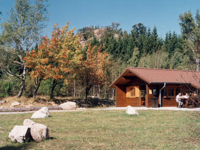 Ranger station Scharfenstein with snack bar
