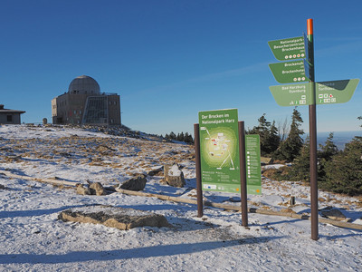 Besucherlenkung auf der Brockenkuppe