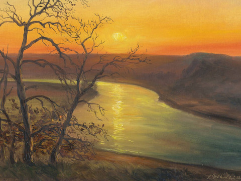 Abend über dem Elbtal bei Diesbar-Seußlitz2.jpg