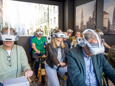 Virtual-Reality-Fahrradtour
