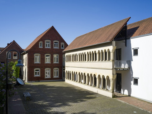 Legden Stift Asbeck Luftaufnahme