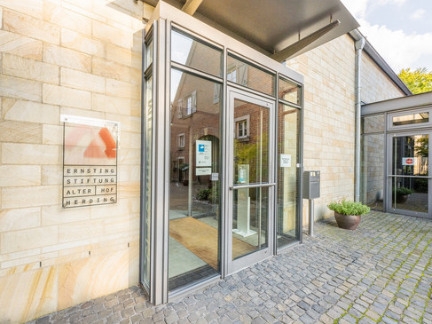 Eingang in das Glasmuseum