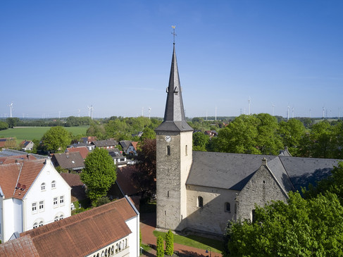Legden Stift Asbeck Luftaufnahme