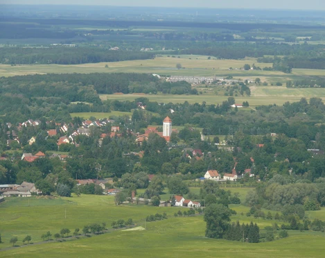 Flug über Müncheberg
