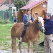 Reiten in Aktion