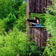 Vogelbeobachtungsturm bei Stangenhagen