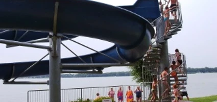 Campingplatz "An der Geisterschlucht" - Wasserrutsche