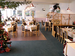 Waldhotel Seelow Frühstücksraum