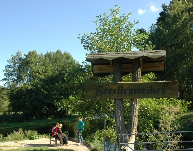 Forellenanlage Klein Wall