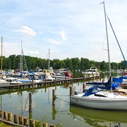 Seesport- und Yachtclub Goyatz e.V. - große, gut ausgestattete Marina © Christin Drühl