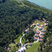 Seepark Luftaufnahme