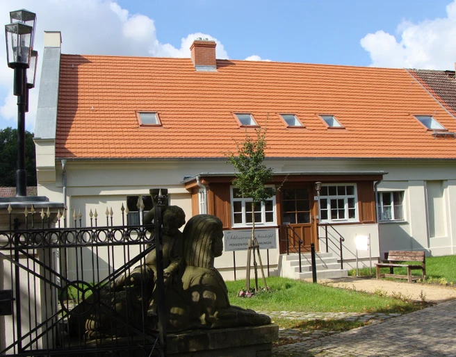 Schlossremise Steinhöfel - Pensionseingang