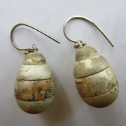 Ohrschmuck, Silber getrieben, Schmuckwerkstatt Elsteralarm