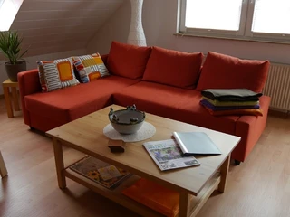 Sitzecke im Wohnzimmer