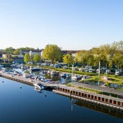 Stadtmarina Brandenburg mit Wohnmobilstellplätzen