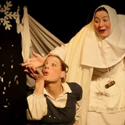 Szene aus Frau Holle