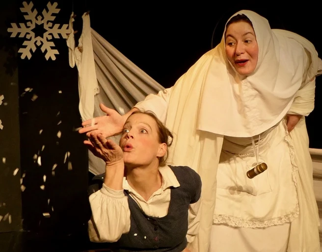 Szene aus Frau Holle