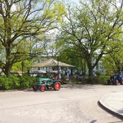 Bio-Biergarten in der Friedensstadt