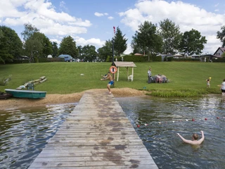 Badestelle auf dem Seecamp am Oderbruch