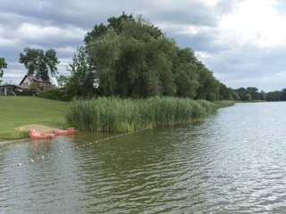 Badestelle auf dem Seecamp am Oderbruch