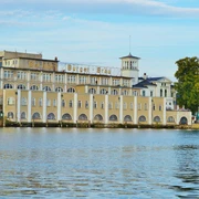 Müggelspree mit Berliner Bürgerbräu