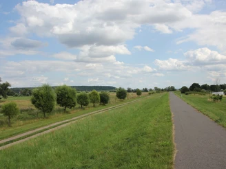 Radweg bei Lunow