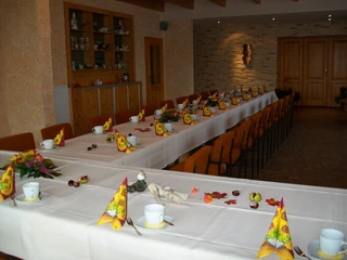 Gastraum im Gasthaus Liem in Neuzelle OT Steinsdorf