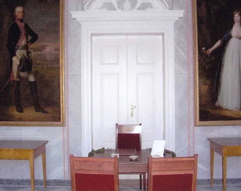 Vestibül im Schloss