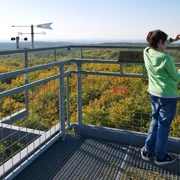 Aussicht vom Rauener Aussichtsturm