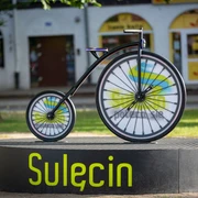 Sulecin, Stadt, Polen, Fahrrad