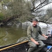 Wolfgang Schröder auf dem Gülper See