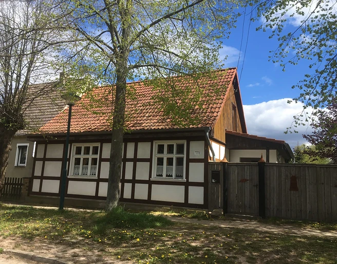 Vorderansicht des Ferienhaus Landlaune in Neulewin