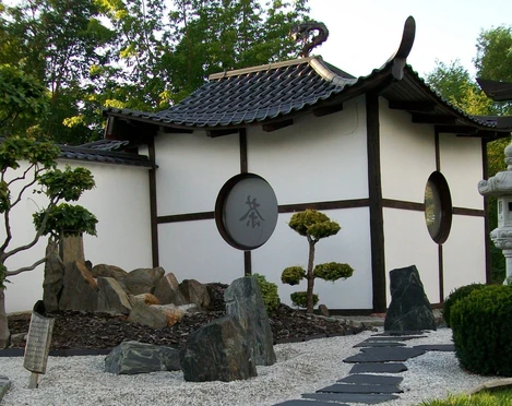 Japanisches Teehaus