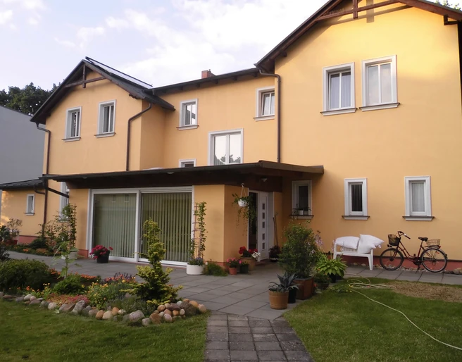 Außenansicht Ferienzimmer an der Spree