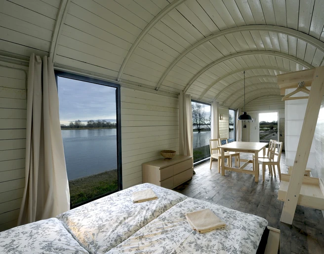 Übernachten im Bahnwaggon