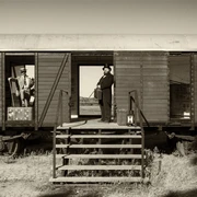 Theater im Bahnwaggon