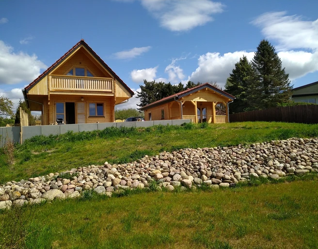 Hausansicht beide Ferienhäuser