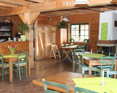 Restaurant auf dem Seecamp am Oderbruch