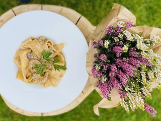 Essen in der Pension