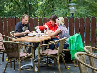 Gaststätte "Forsthaus Siehdichum" Terrasse
