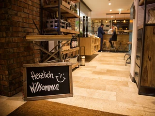 Eingangsbereich der Pechhütte