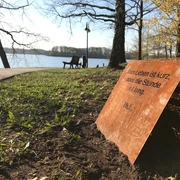 Fontanepark Bad Saarow mit Literaturpfad