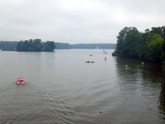 Blick auf den Seddinsee in Schmöckwitz