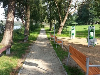 Radweg in Osno Lubuskie